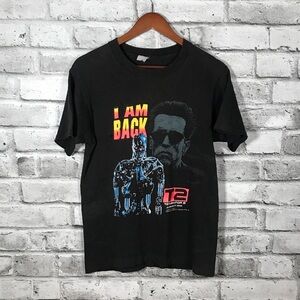 Vintage 1991 Terminator 2 Judgement Day T2 Single Stitch Promo T-Shirt Rare!